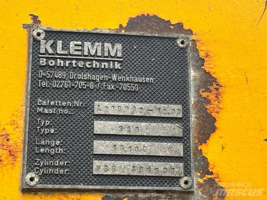 Klemm KR 807-4 말뚝설치기