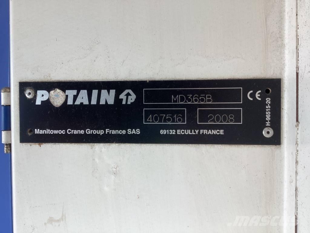 Potain MD365B 타워 크레인