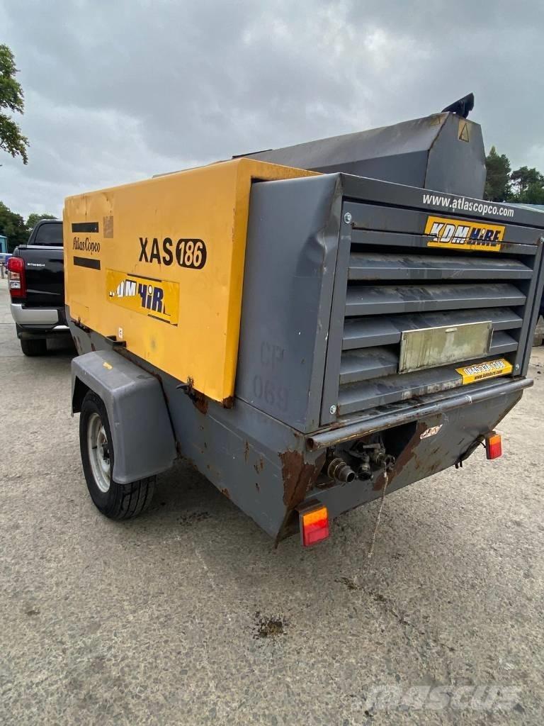 Atlas Copco XAS 186 콤푸레샤