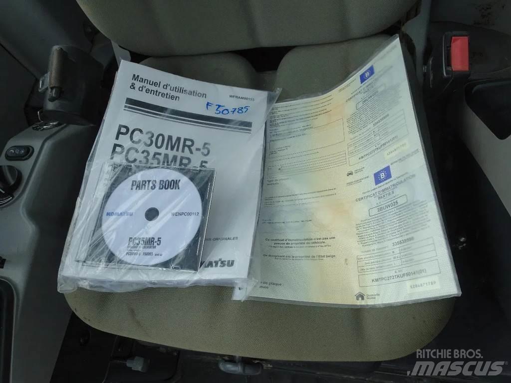 Komatsu PC35MR-5 소형 굴삭기 7톤 미만