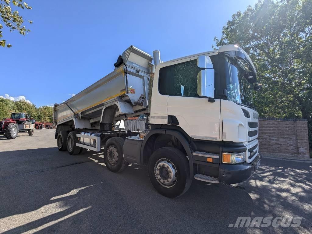 Scania P 410 덤프 트럭
