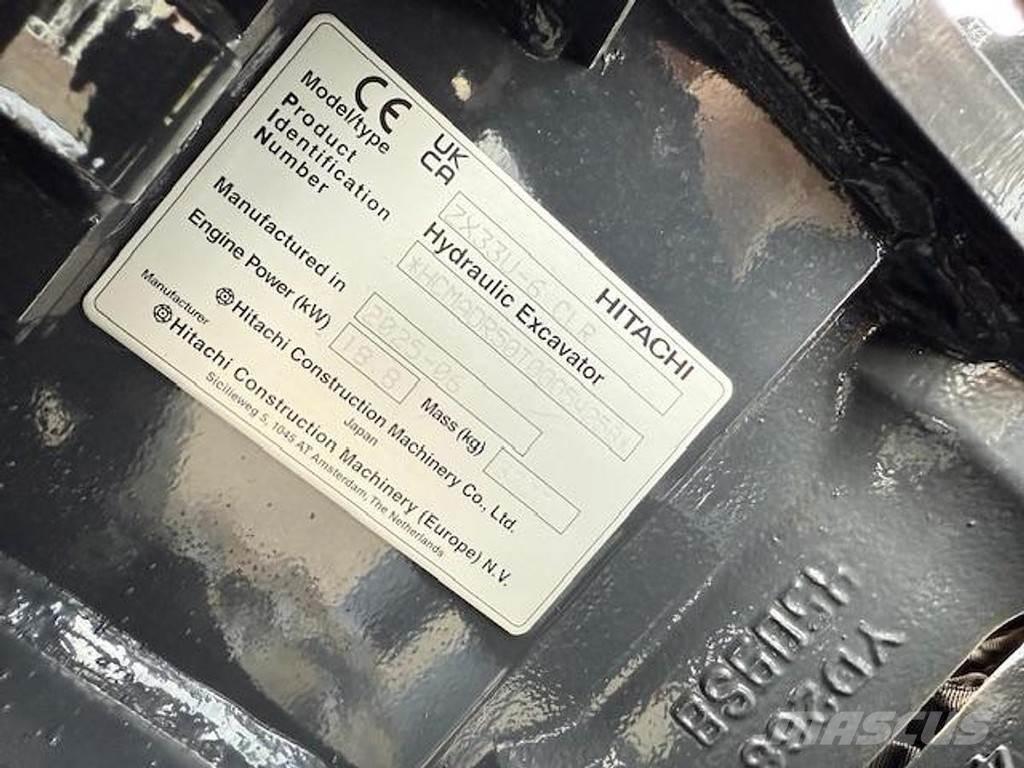 Hitachi ZX33U-6 소형 굴삭기 7톤 미만