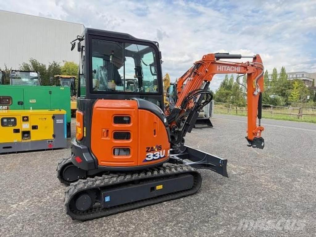Hitachi ZX33U-6 소형 굴삭기 7톤 미만