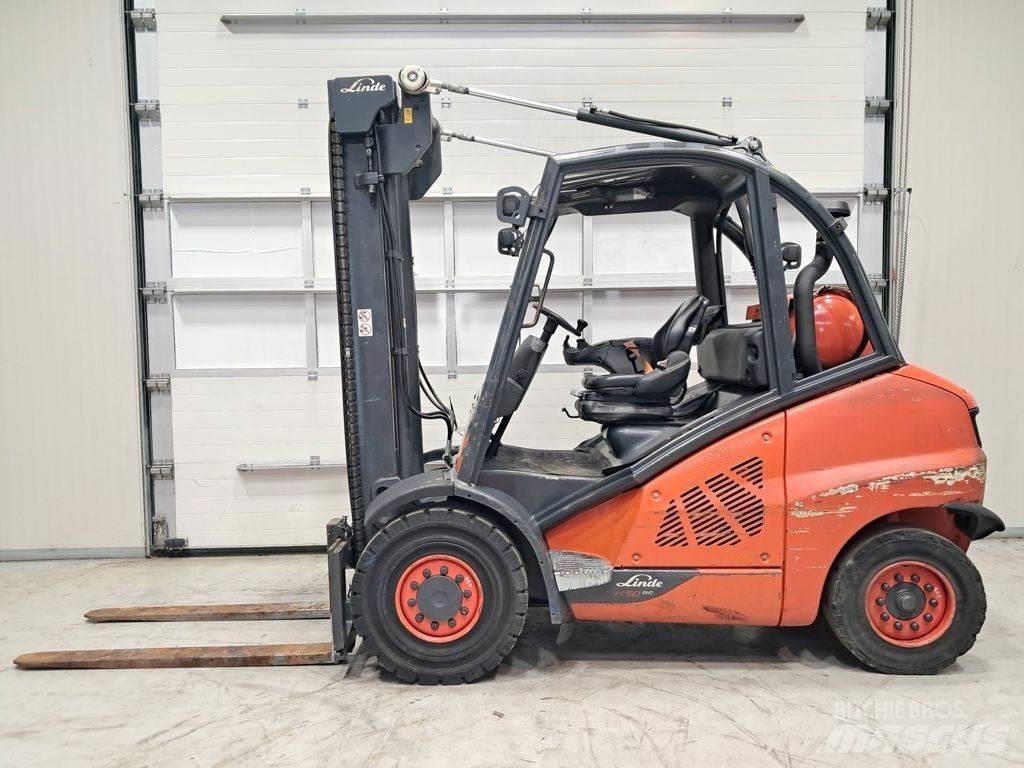 Linde H50T-02 LPG 지게차