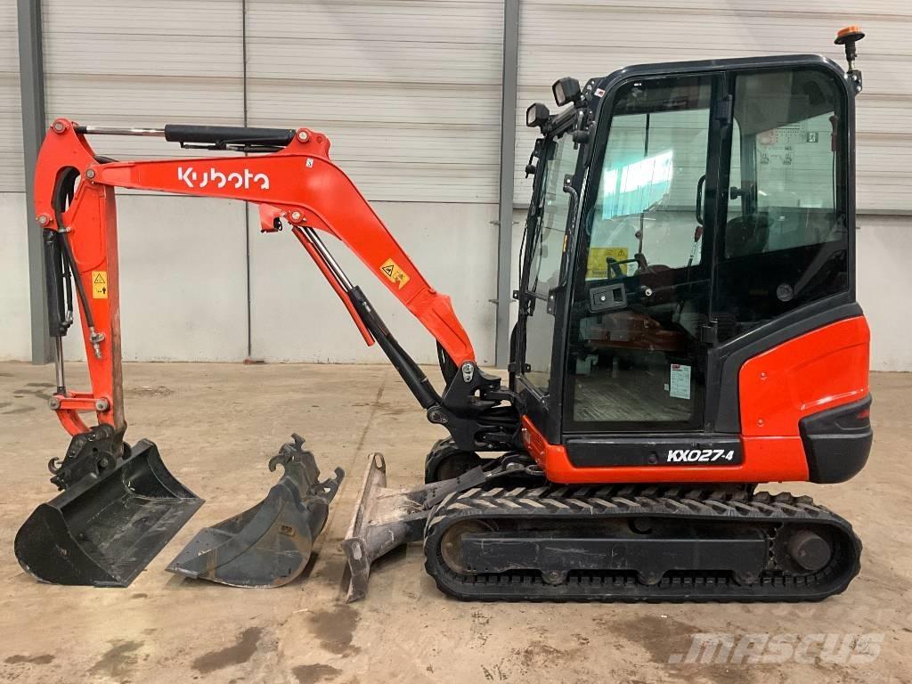 Kubota KX 027-4 소형 굴삭기 7톤 미만