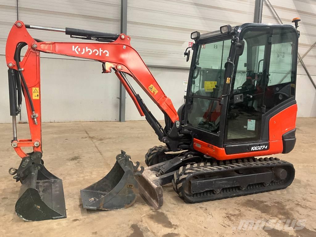 Kubota KX 027-4 소형 굴삭기 7톤 미만