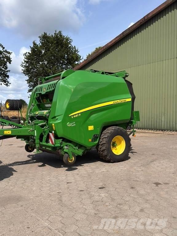 John Deere V461R 원형 곤포기