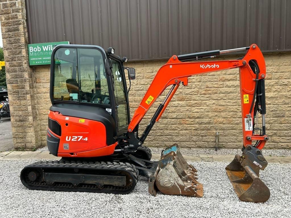 Kubota U27-4 소형 굴삭기 7톤 미만