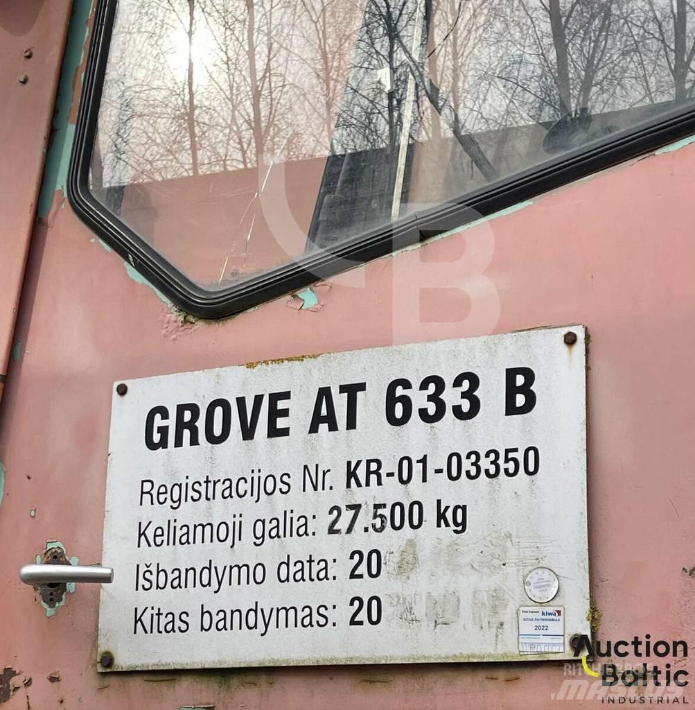 Grove AT 633 B A/T 크레인