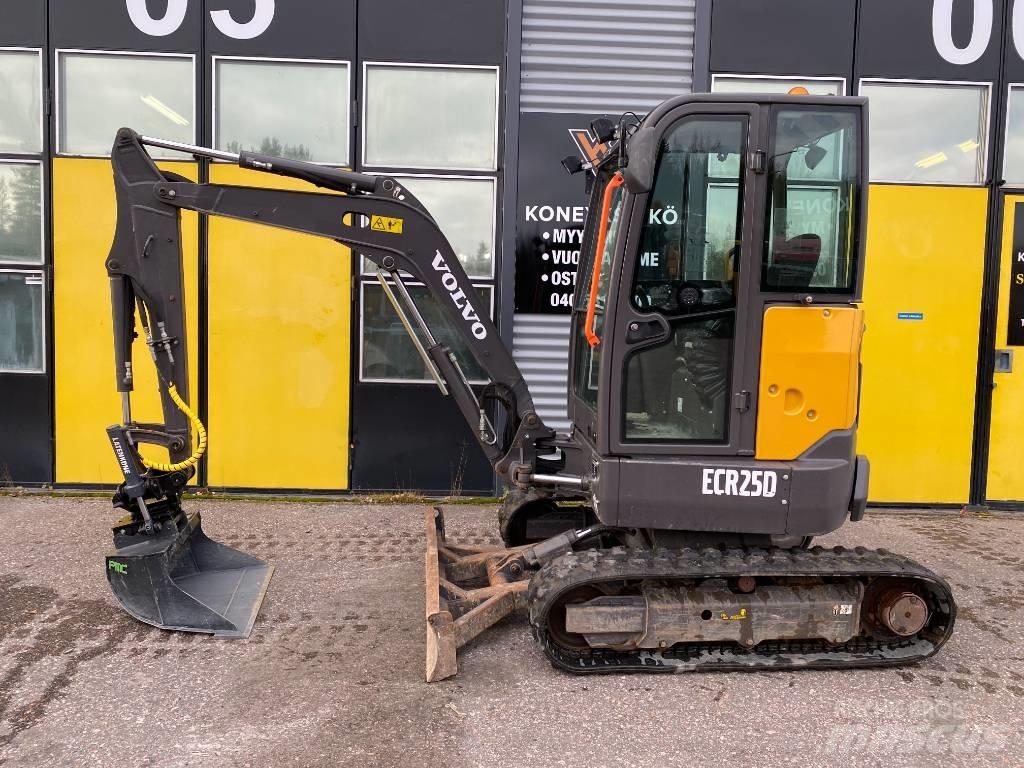 Volvo ECR 25 D 소형 굴삭기 7톤 미만