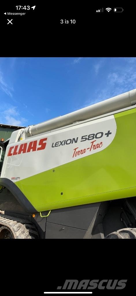 CLAAS Lexion 580 TT 콤바인 수확기