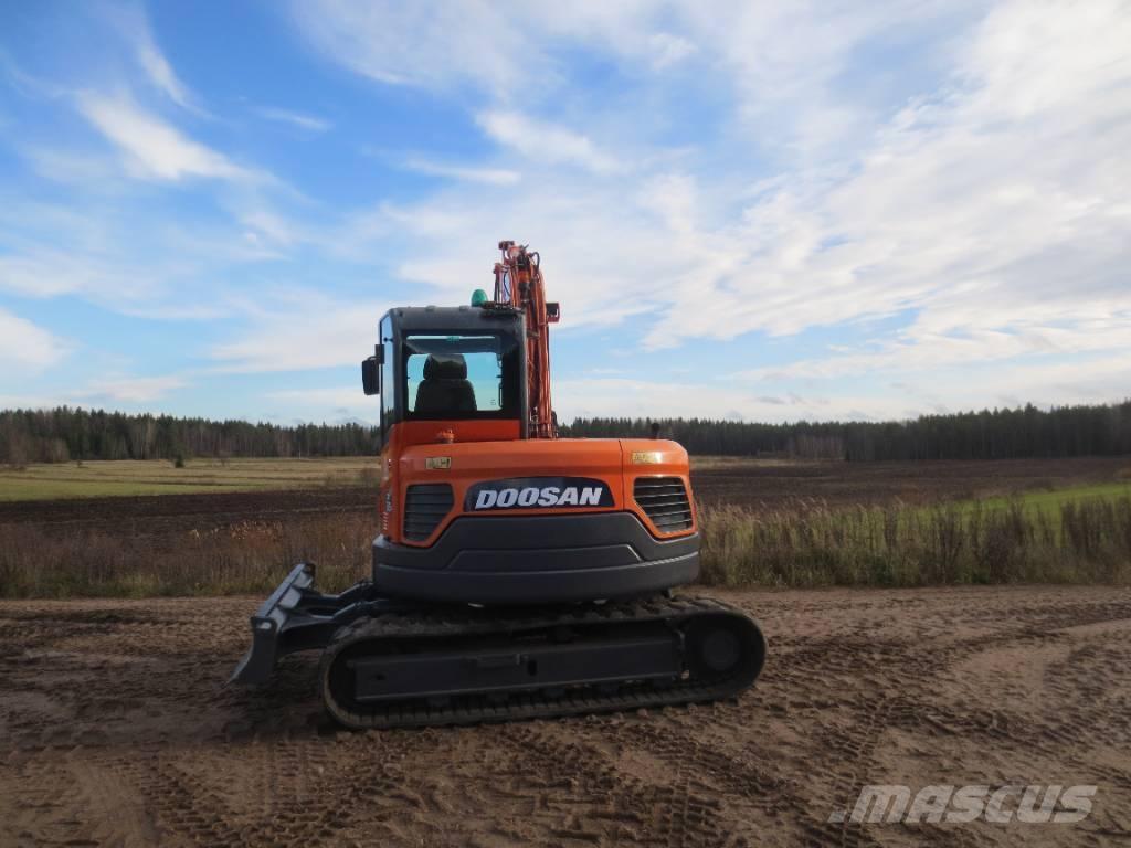 Doosan DX 85 R 중형굴삭기 7톤-28톤