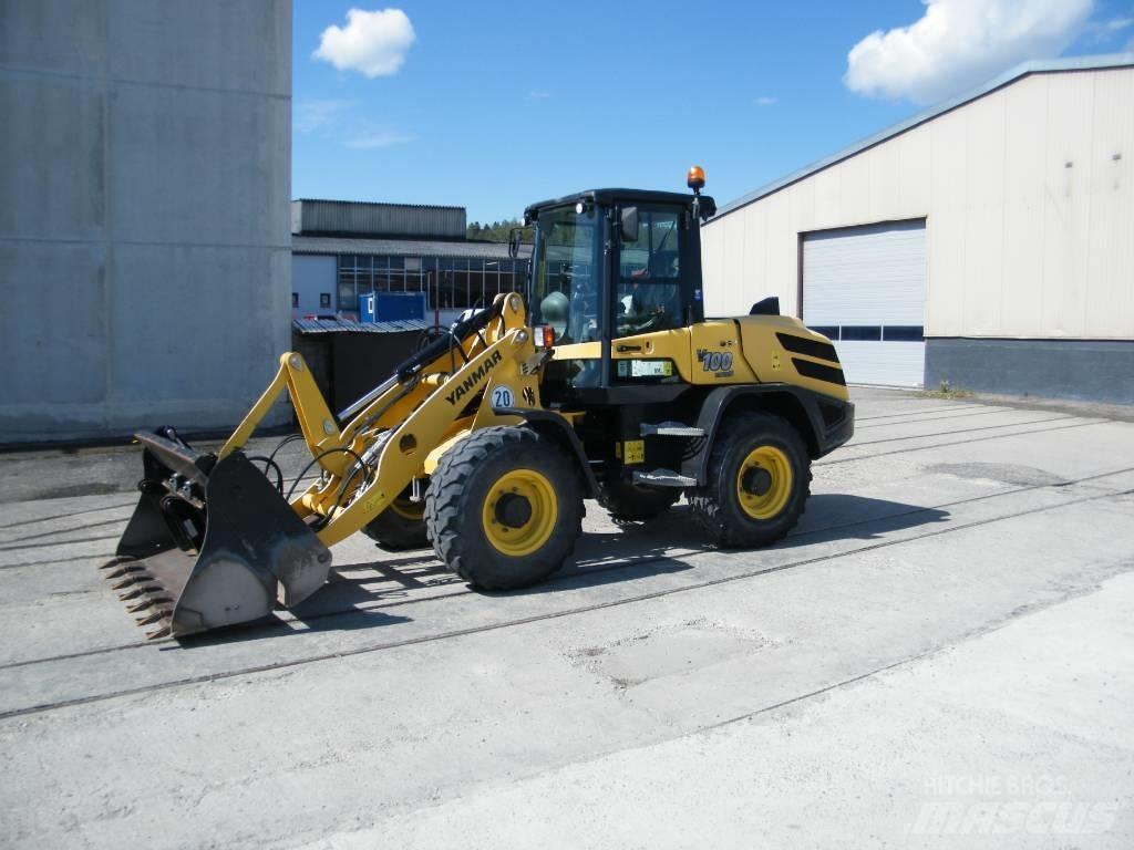Yanmar v100  휠로우더