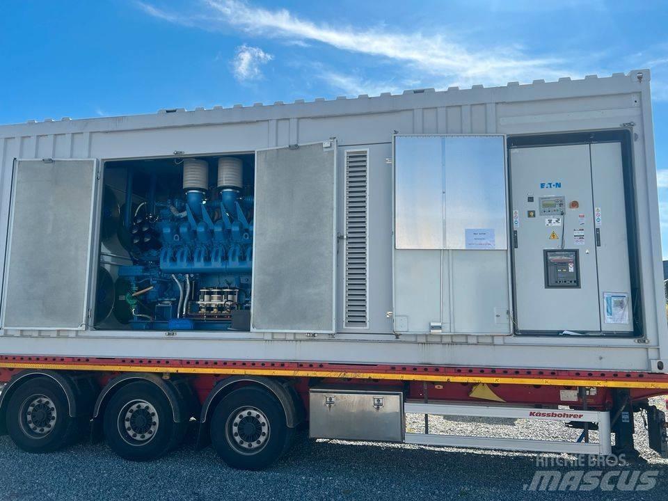MTU 1800 KVA 디젤 발전기