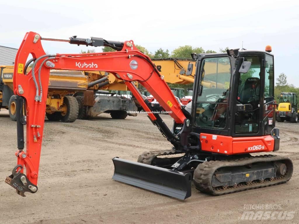 Kubota KX 060-5 소형 굴삭기 7톤 미만