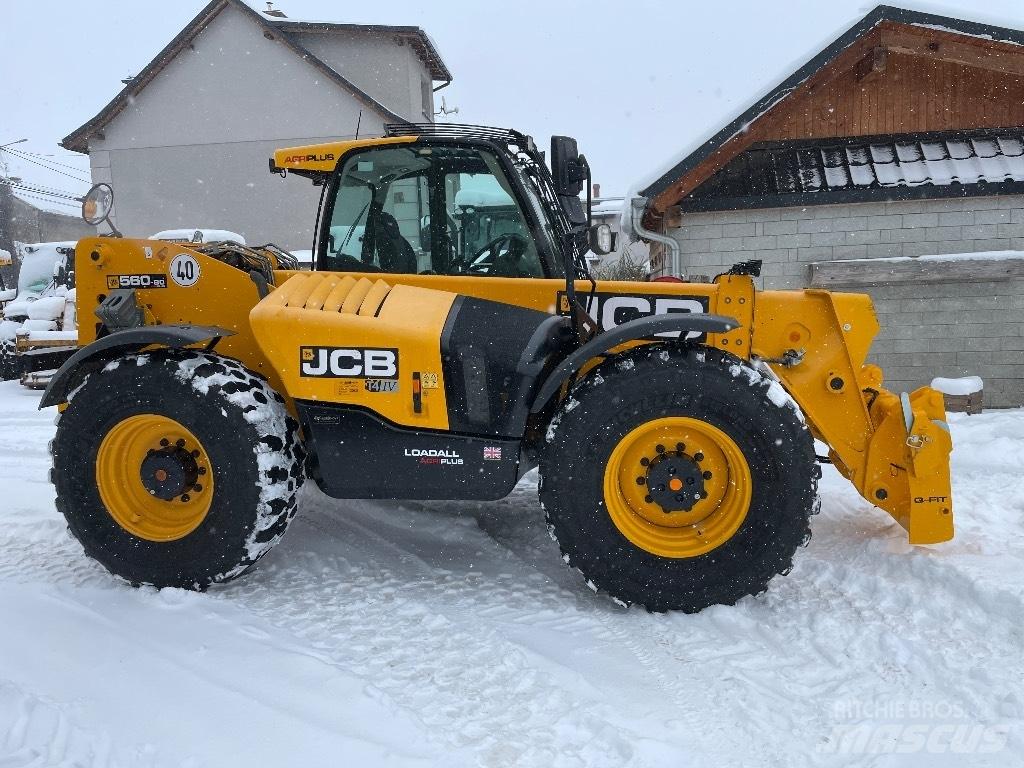 JCB 560-80 AGRI PLUS 농업용 텔레 핸들러