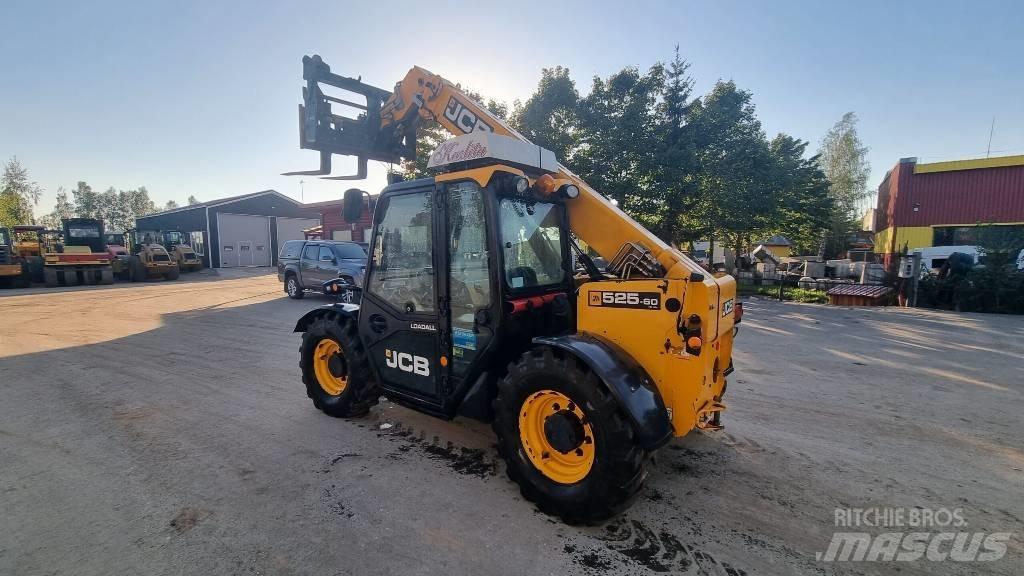JCB 525-60 Hi-Viz 텔레스코픽 휠 로더