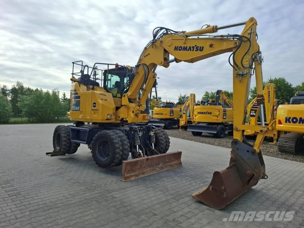 Komatsu PW 118MR-11  휠 굴삭기