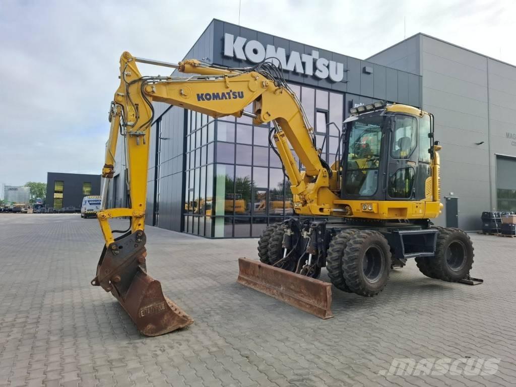 Komatsu PW 118MR-11  휠 굴삭기