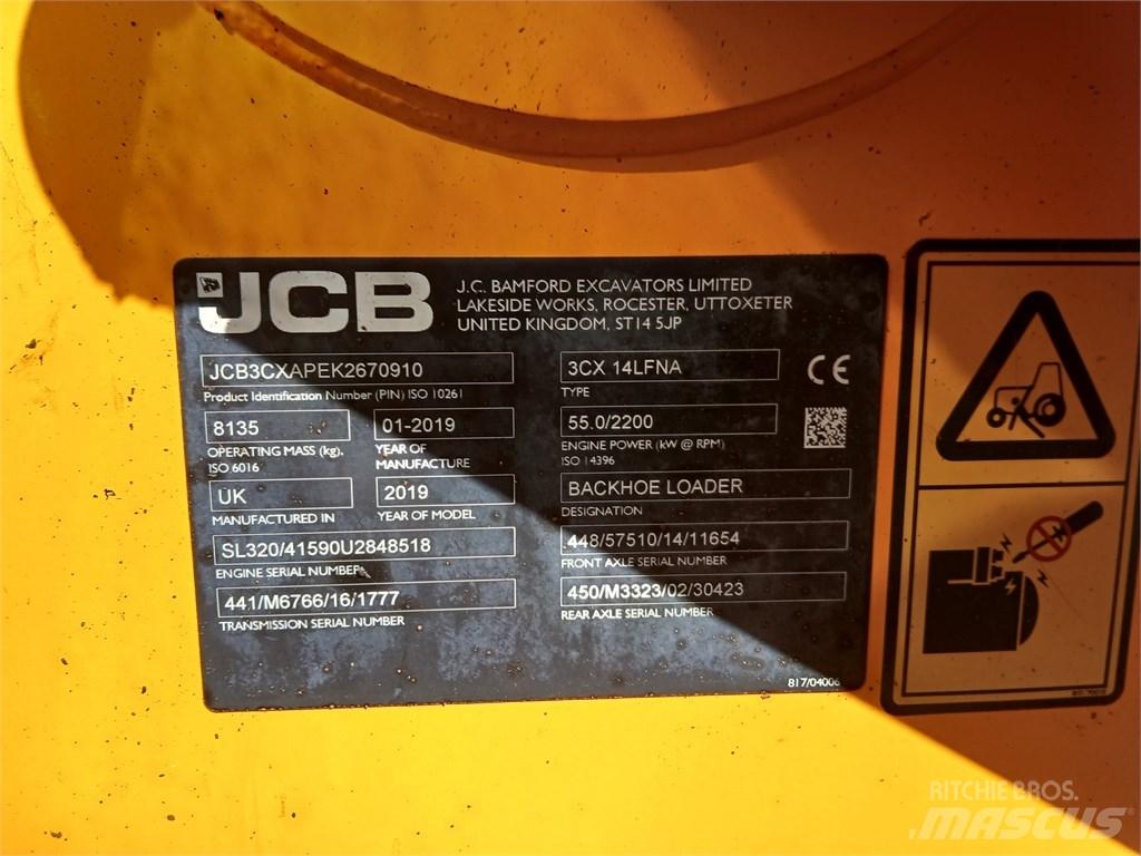 JCB 3 CX ECO 백호로더