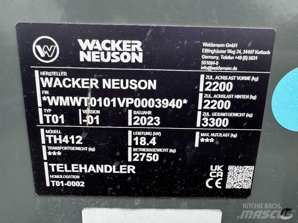 Wacker Neuson TH412 텔러 핸들러