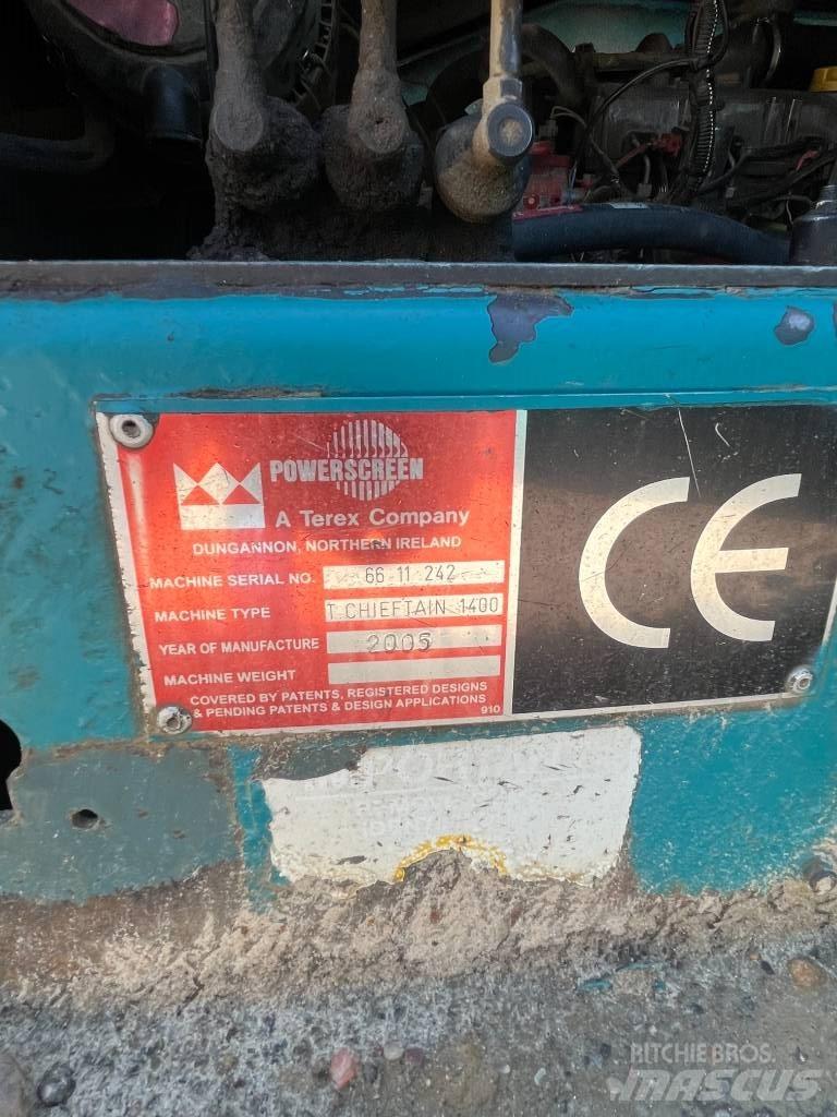 PowerScreen 1400 이동식 선별기