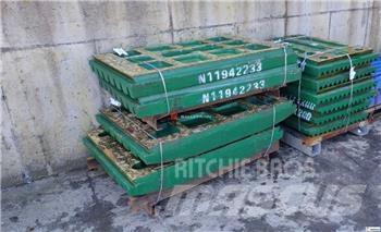 Metso C96 Jaws 폐기물/재활용 및 채석용 예비 부품