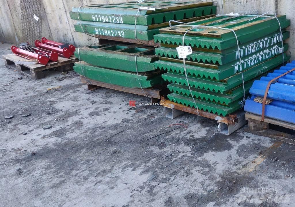 Metso C96 Jaws 폐기물/재활용 및 채석용 예비 부품