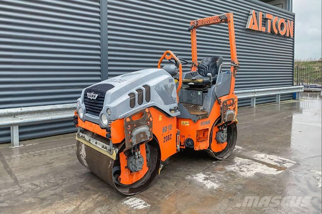 Hamm HD 10 VV 트윈 드럼 롤러