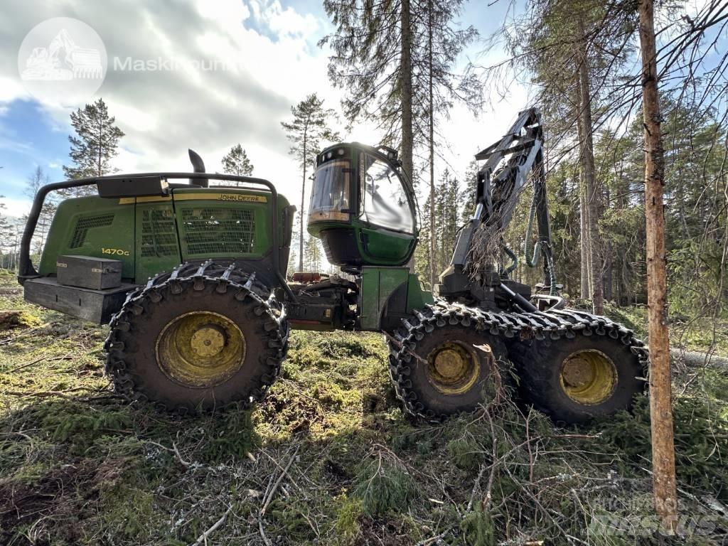 John Deere 1470 G 원목 하베스터