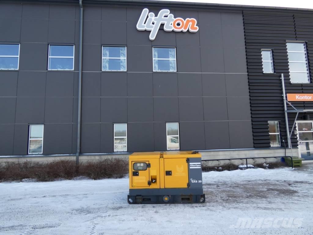 Atlas Copco QAS 20 디젤 발전기