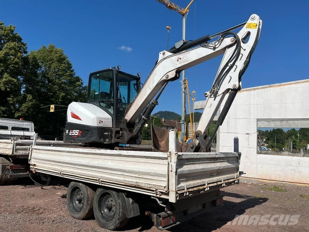 Bobcat E 55z 소형 굴삭기 7톤 미만