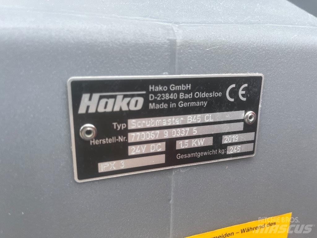Hako B45 CL 습식 청소차