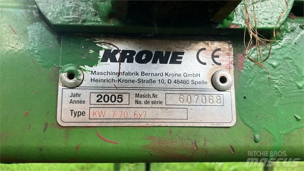 Krone KW 7.70 6x7 갈퀴 및 테더