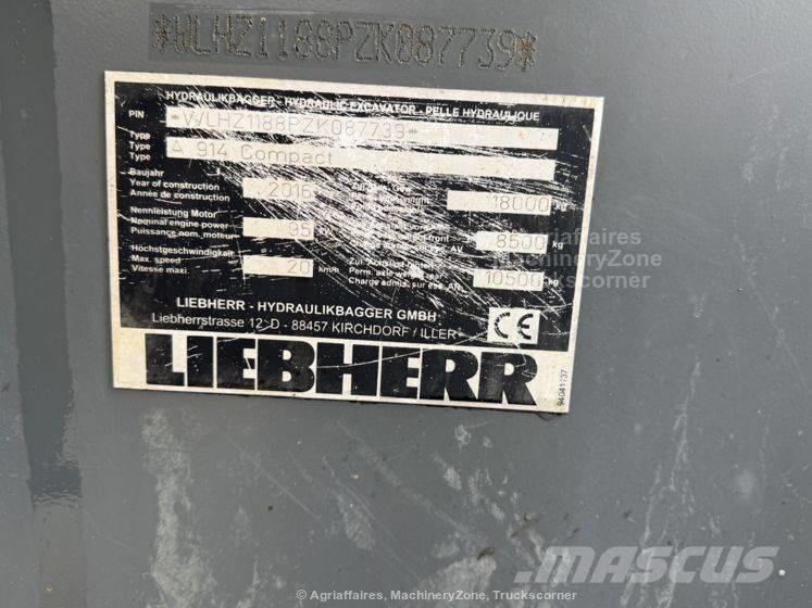 Liebherr A 914  휠 굴삭기