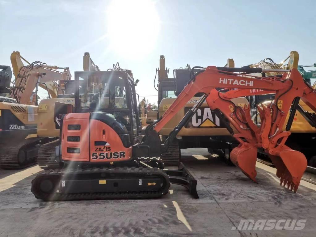 Hitachi ZX55USR 소형 굴삭기 7톤 미만