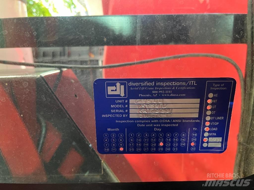 VERSALIFT VST39TN 트럭 탑재 고소작업대