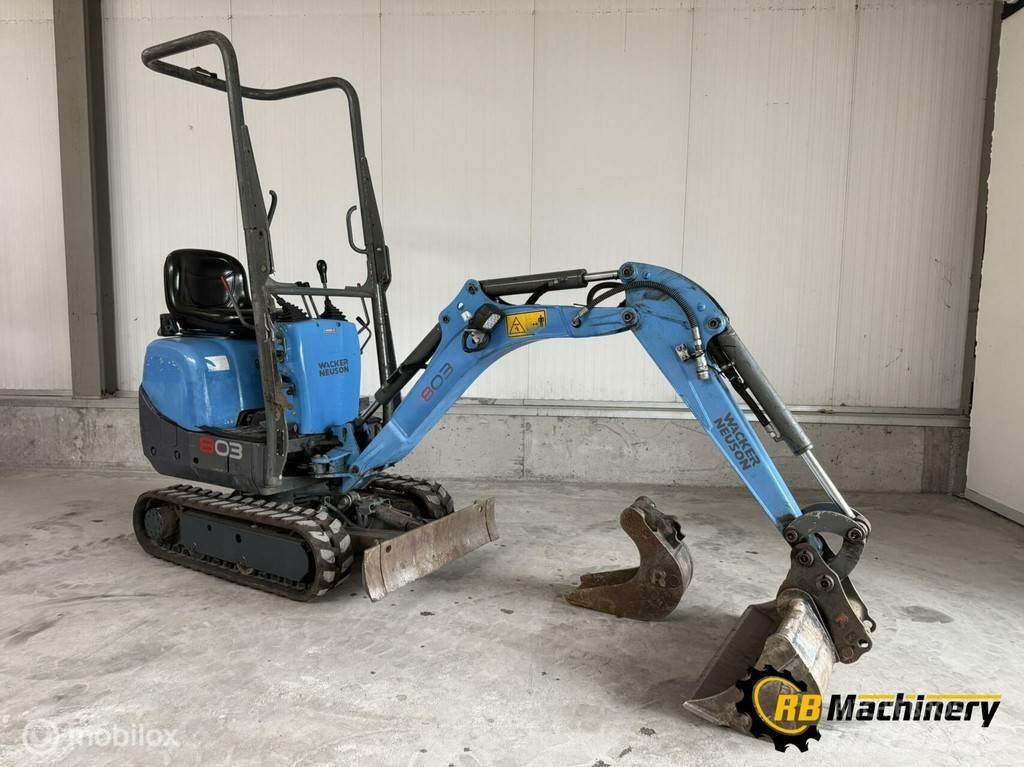 Wacker Neuson 803 소형 굴삭기 7톤 미만