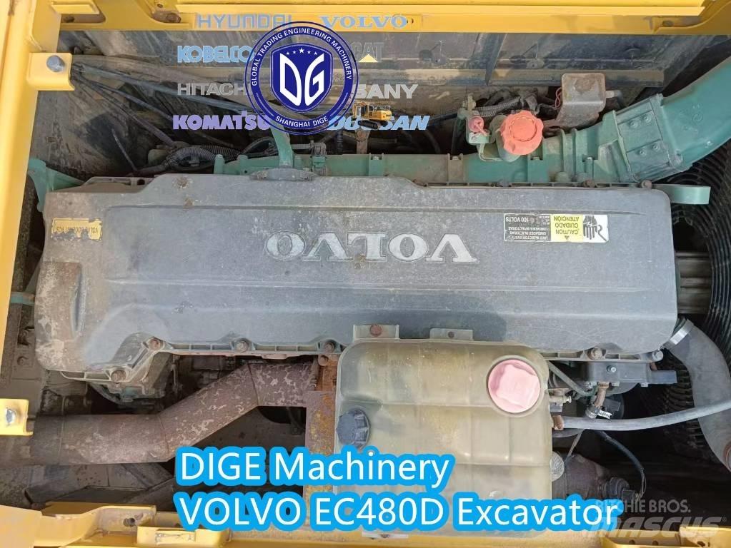 Volvo EC 480 D 대형 굴삭기 29톤 이상