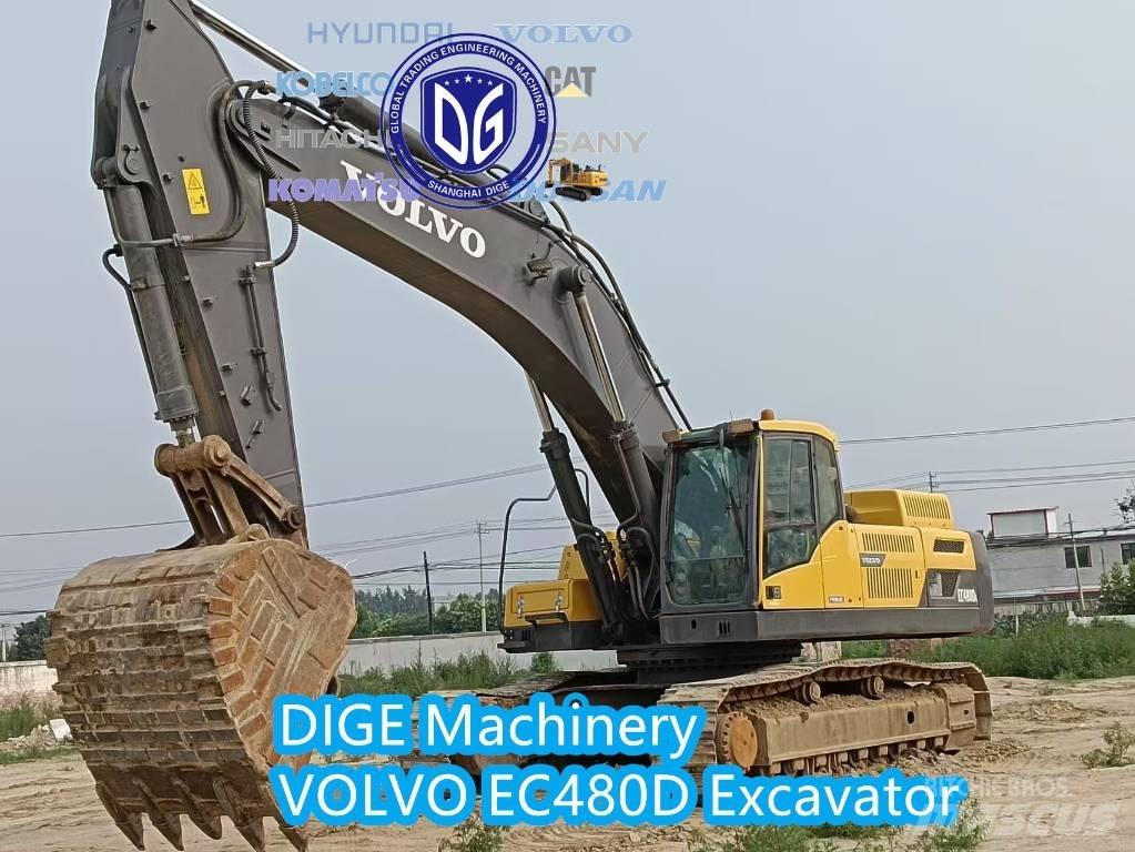 Volvo EC 480 D 대형 굴삭기 29톤 이상