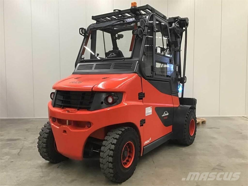 Linde E80 전동 지게차