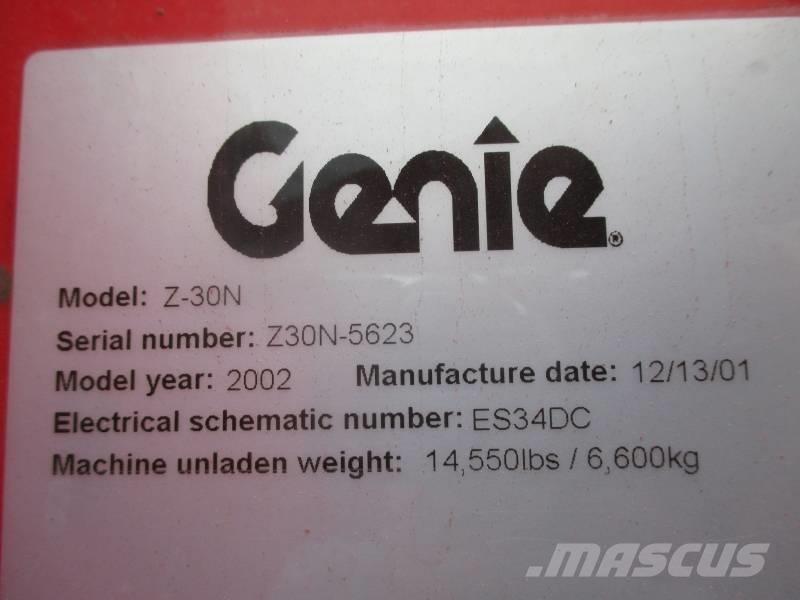 Genie Z 30 관절형 전동이동 리프트