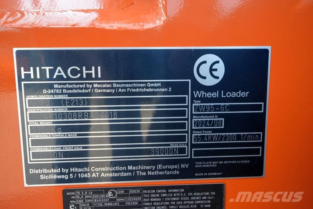 Hitachi ZW 95-6 C  휠로우더