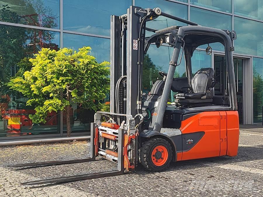 Linde E16-02 전동 지게차