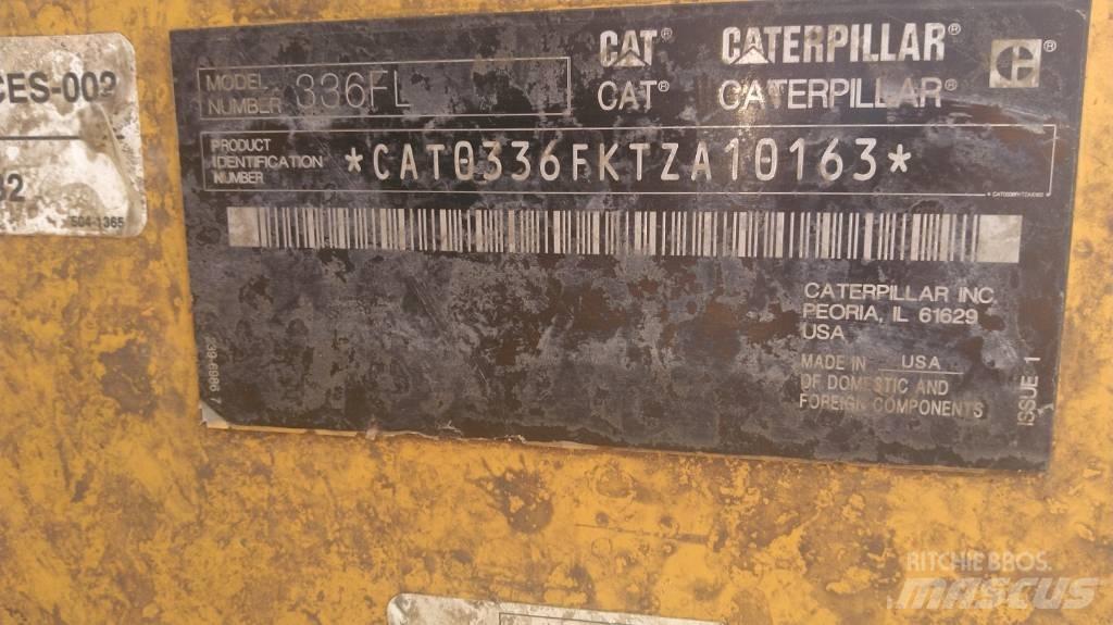 CAT 336 F L 대형 굴삭기 29톤 이상