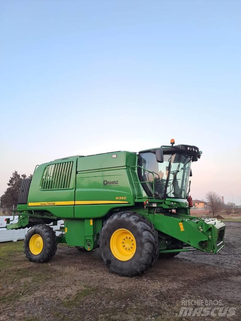 John Deere W 540 콤바인 수확기
