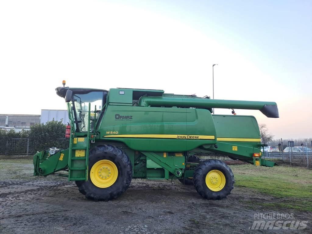 John Deere W 540 콤바인 수확기