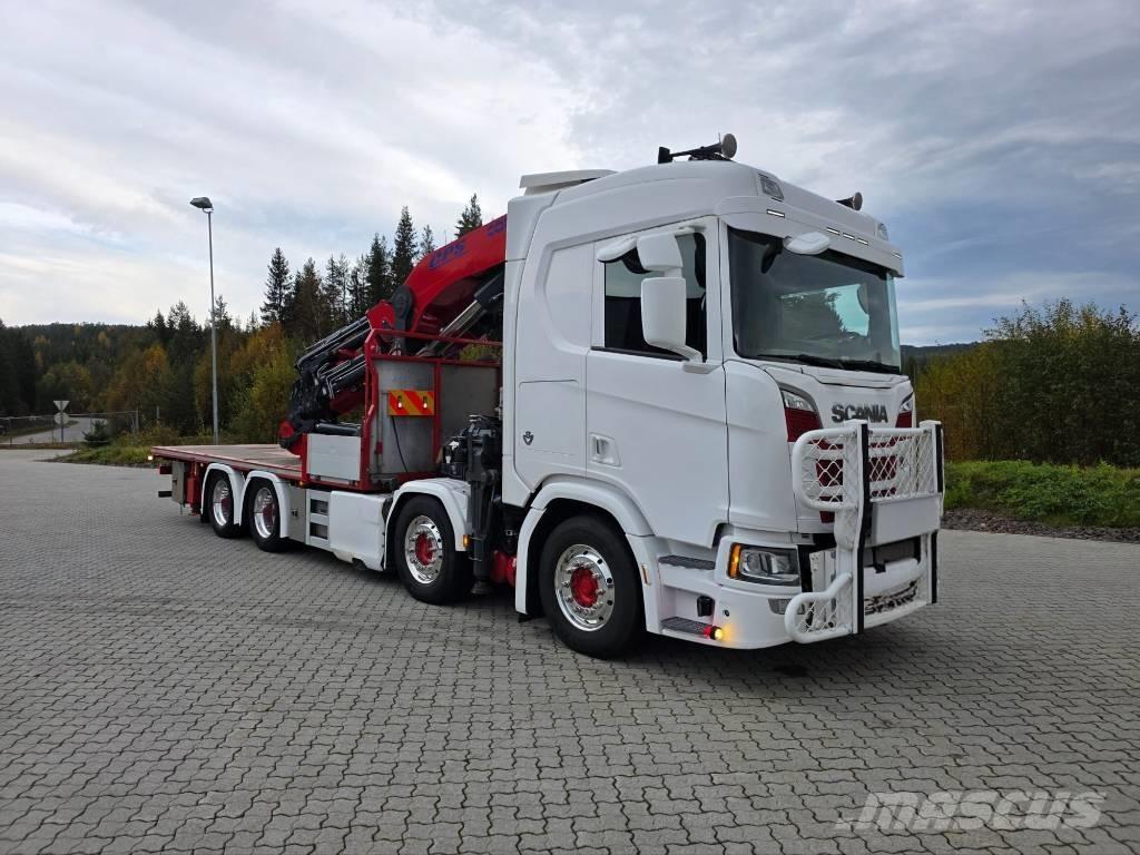 Scania R 650 크레인 트럭