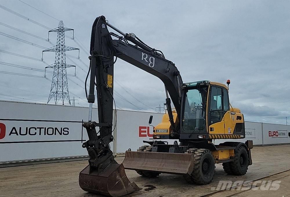 Volvo EW 140 D  휠 굴삭기