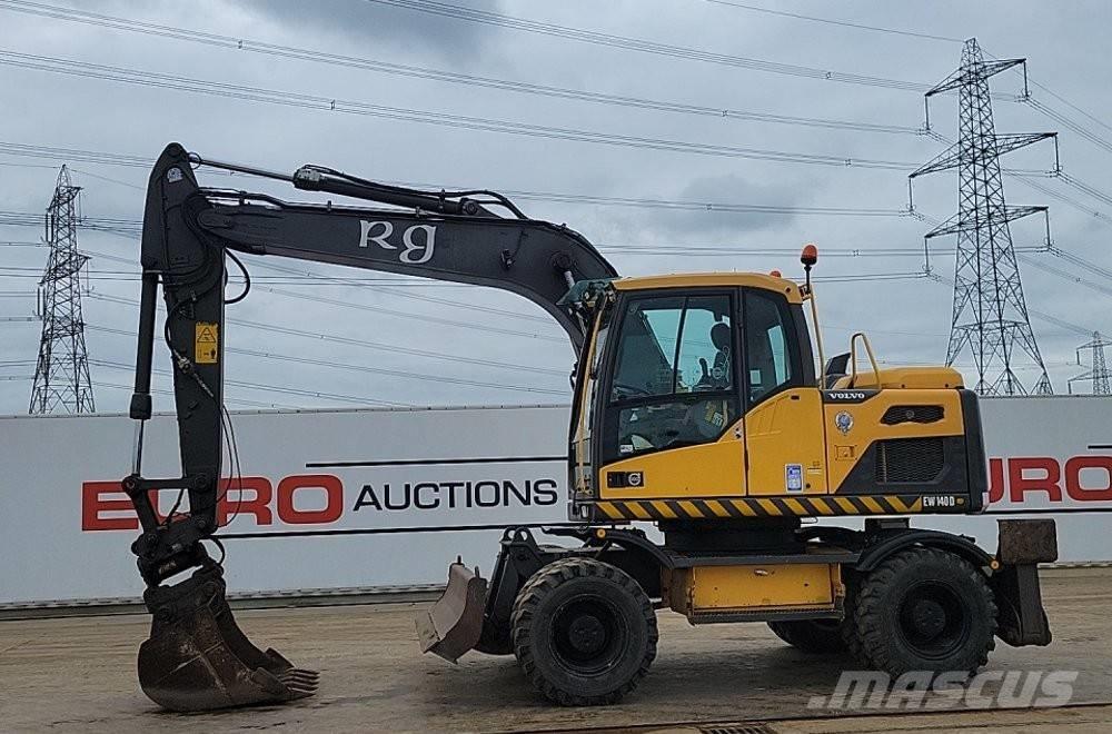 Volvo EW 140 D  휠 굴삭기